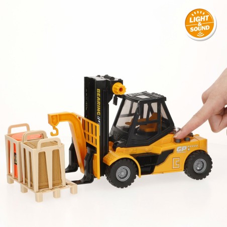 Veicoli di Costruzione Colorbaby Luce Suono 26 x 14 x 10 cm (6 Unità)