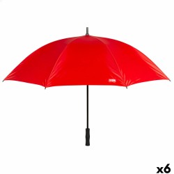 Ombrelli Aktive Rosso Ø 150 cm 150 x 96 x 150 cm (6 Unità)