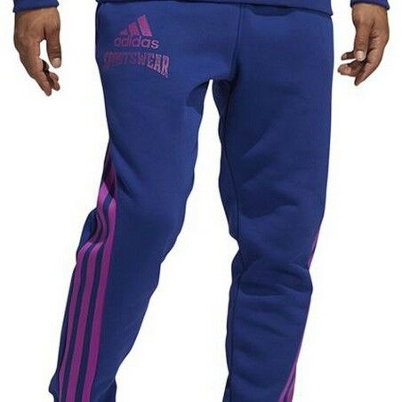 Pantalone Lungo Sportivo Adidas Reverse Retro Future Icons Azzurro Uomo