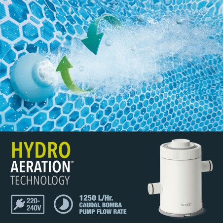 Impianto di depurazione per Piscina Intex 1250 l/h 4 Unità