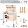 Cucina Giocattolo Woomax 59,5 x 94,5 x 30 cm