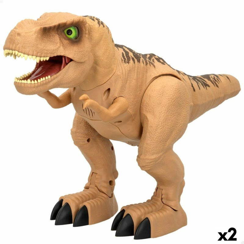 Dinosauro Funville T-Rex 2 Unità 45 x 28 x 15 cm Dinosauro Funville T-Rex 2 Unità 45 x 28 x 15 cm