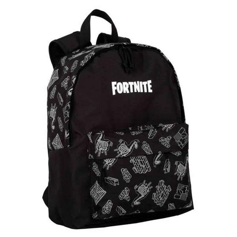 Zaino Scuola Fortnite Dark black Nero 41 x 31 x 13,5 cm Riflettente Zaino Scuola Fortnite Dark black Nero 41 x 31 x 13,5 cm Riflettente