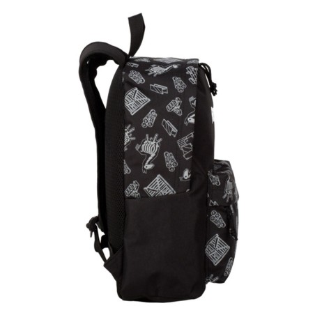 Zaino Scuola Fortnite Dark black Nero 41 x 31 x 13,5 cm Riflettente