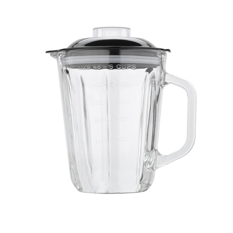 Bicchiere di Vetro EDM 00653 07678 1,5 L Frullatore Ricambio Bicchiere di Vetro EDM 00653 07678 1,5 L Frullatore Ricambio