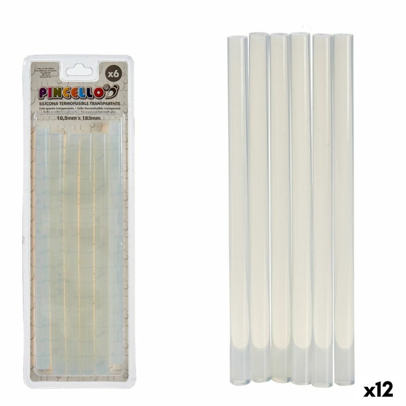 Silicone Barra Trasparente (12 Unità) Silicone Barra Trasparente (12 Unità)