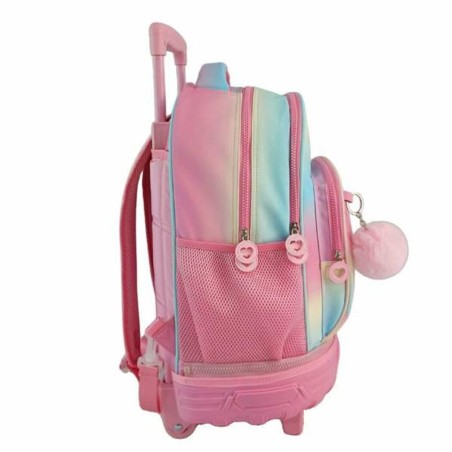 Trolley per la Scuola Toybags Blin Blin Gradient Pink