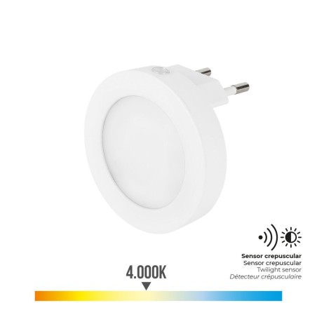 Luce antibuio EDM 04041 Multicolore Rotondo Prese