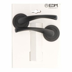 Set di Maniglie EDM 86033 707 Alluminio Ø 6,5 x 12 cm