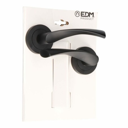 Set di Maniglie EDM 86033 707 Alluminio Ø 6,5 x 12 cm