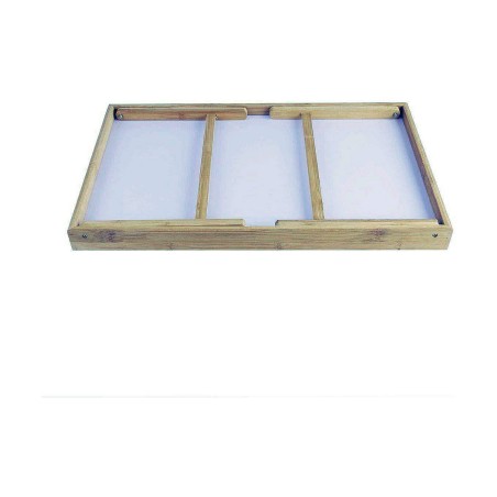 Vassoio da Letto Pieghevole Legno 50 x 30 x 22 cm