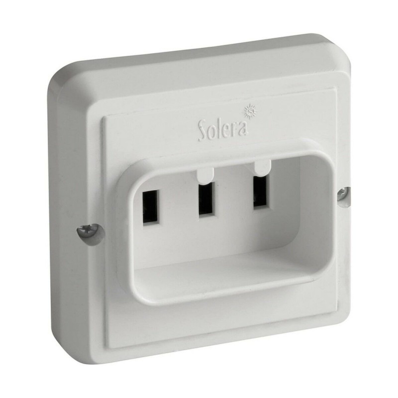 Base della spina Solera Bipolare Cucina Bianco 3500 W 25 A Base della spina Solera Bipolare Cucina Bianco 3500 W 25 A