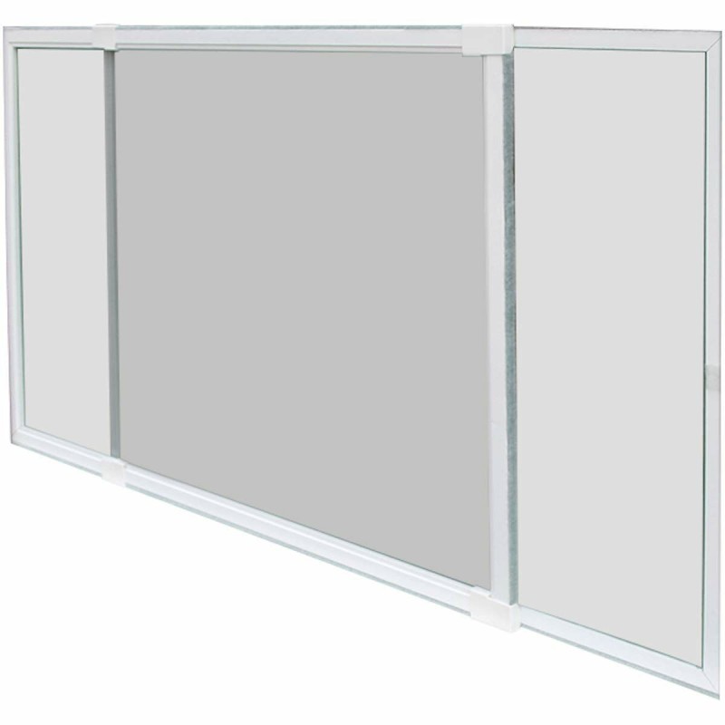 Zanzariera Schellenberg Estensibile Con cornice Bianco Fibra di Vetro 50 x 142 cm Zanzariera Schellenberg Estensibile Con cornice Bianco Fibra di Vetro 50 x 142 cm