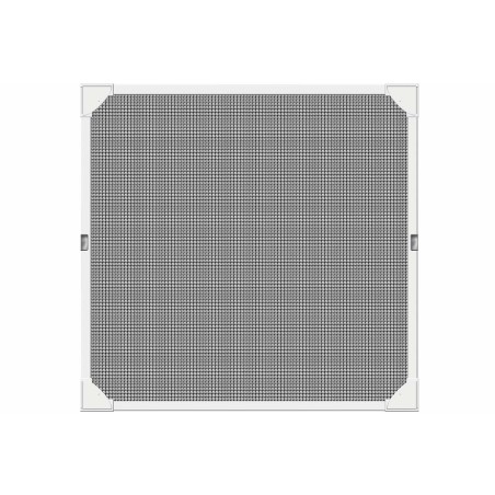 Zanzariera Schellenberg Magnetico Con cornice Fibra di Vetro Bianco (100 x 120 cm)