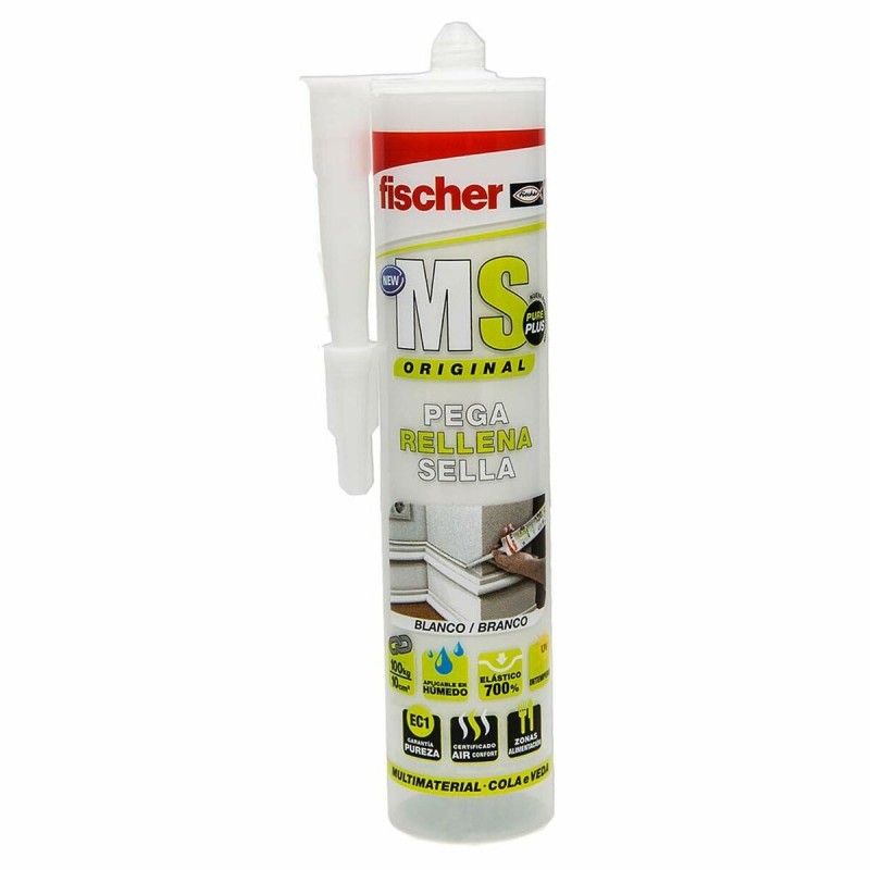 Sigillante/Adesivo Fischer Ms Bianco 290 ml Sigillante/Adesivo Fischer Ms Bianco 290 ml