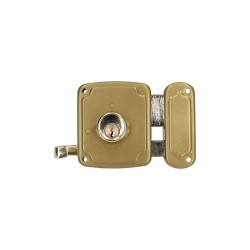 Serratura EDM 85261 Acciaio 80 x 94 mm Sovrapporre