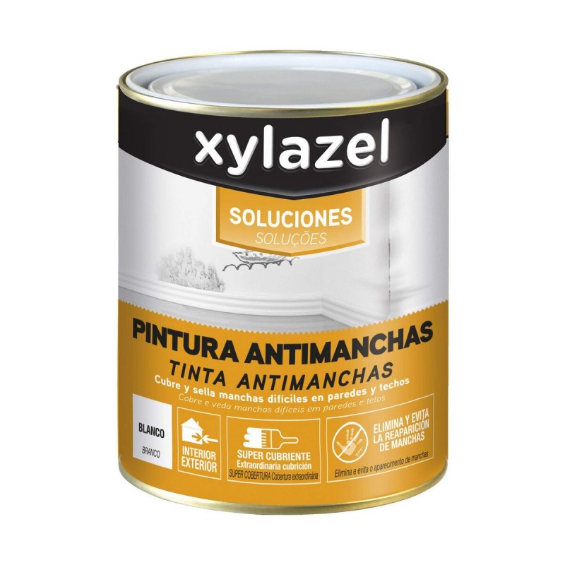 Protettore di superficie Xylazel 5396498 Pittura Antimacchia Bianco 750 ml Mat Protettore di superficie Xylazel 5396498 Pittura Antimacchia Bianco 750 ml Mat