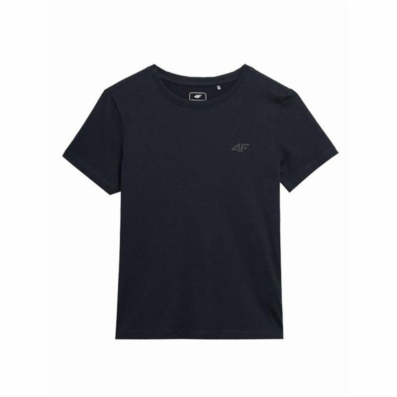 Maglia a Maniche Corte Bambino 4F M291 Nero Maglia a Maniche Corte Bambino 4F M291 Nero