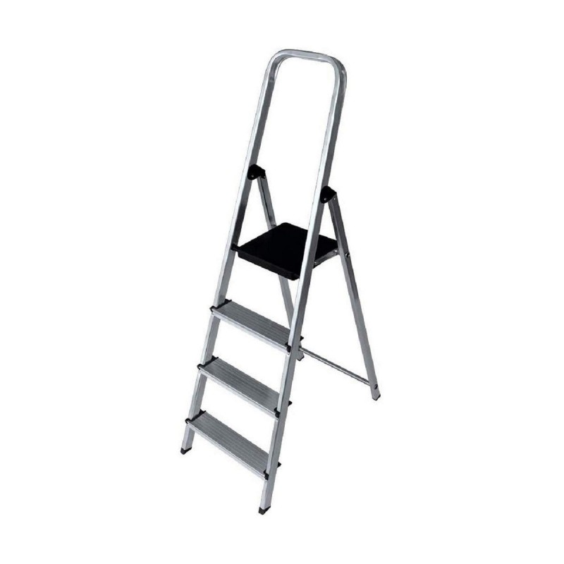 Scala Pieghevole a 4 Scalini EDM Alluminio (43 x 10,5 x 149 cm) Scala Pieghevole a 4 Scalini EDM Alluminio (43 x 10,5 x 149 cm)