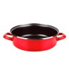 Porta torta Fagor Optimax Rosso Acciaio Smaltato Ø 24 cm