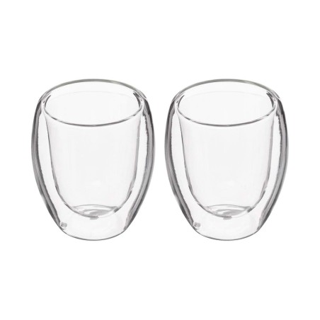 Set di Tazze da Caffè Secret de Gourmet Trasparente Cristallo 70 ml