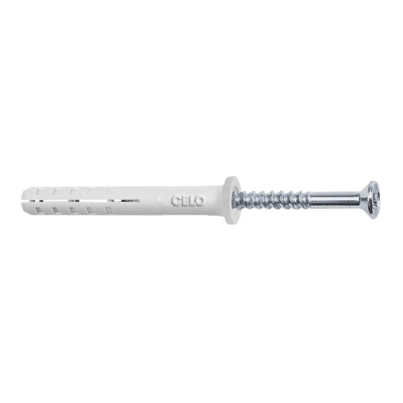 Dadi e viti CELO NP 6 x 60 mm Acciaio Testa piatta Zincato (50 Unità) Dadi e viti CELO NP 6 x 60 mm Acciaio Testa piatta Zincato (50 Unità)