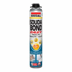 Schiuma Soudal SoudaBond Easy Poliuretano Pistola 750 ml