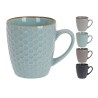 Set di Tazze da Caffè Excellent Houseware Gres 300 ml Geometrico
