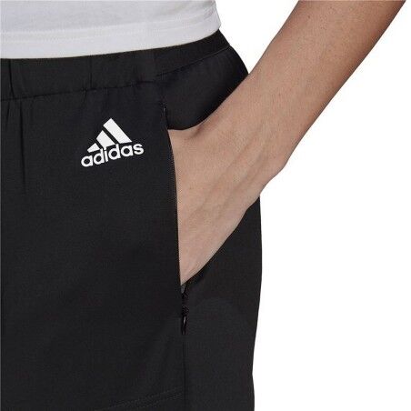 Pantalone Lungo Sportivo Adidas Sportswear Versatile Donna Nero