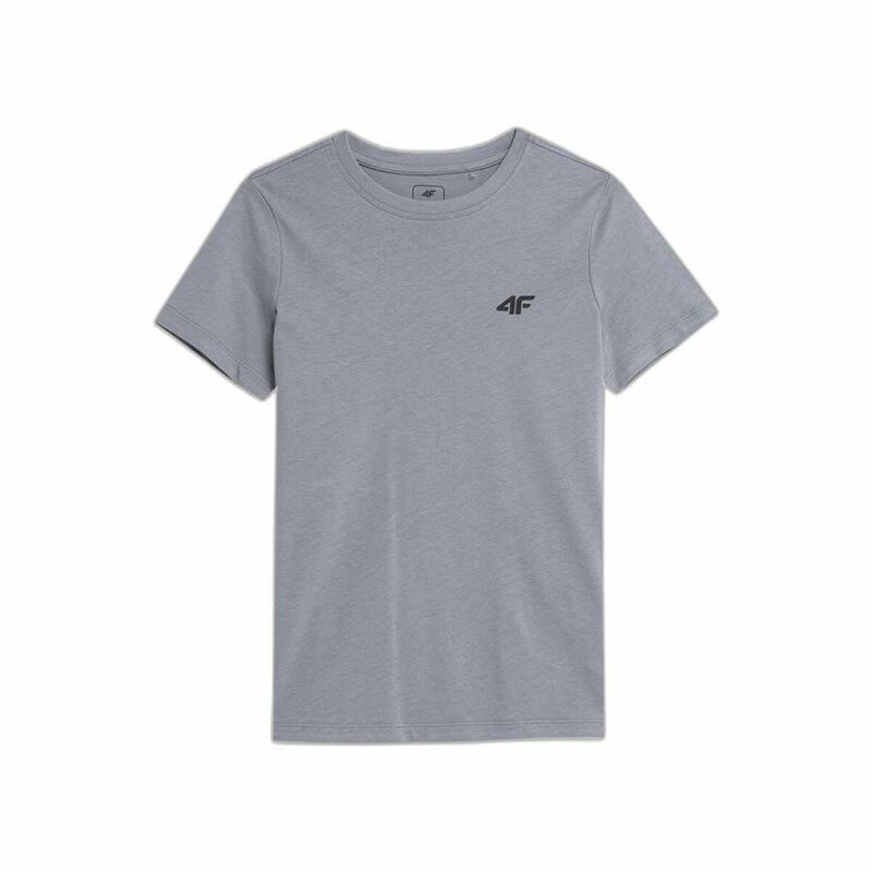 Maglia a Maniche Corte Bambino 4F M291 Azzurro Maglia a Maniche Corte Bambino 4F M291 Azzurro