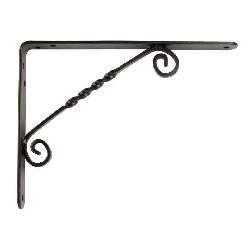 Supporto da Parete AMIG 11-8839 Mensole Nero Acciaio (25 x 20 cm) Supporto da Parete AMIG 11-8839 Mensole Nero Acciaio (25 x 20 cm)