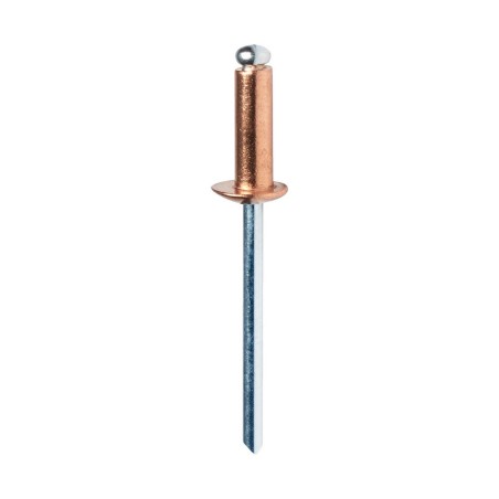 Rivetto Rapid 5001462 Punta da trapano Ø 4 x 10 mm Rame Alluminio (50 Unità)