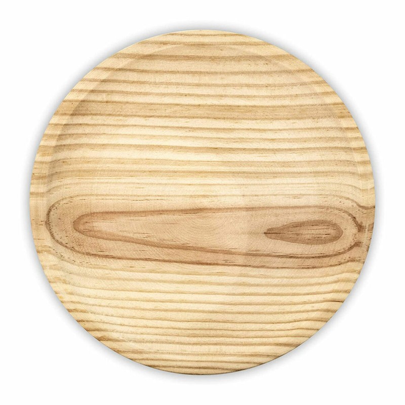 Piatto da pranzo Legno Ø 22 cm Polipo Piatto da pranzo Legno Ø 22 cm Polipo