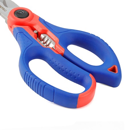Forbici da Elettricista Workpro 16,7 x 8 x 2,8 cm 3 in 1