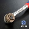 Chiave a cricchetto Workpro Double Drive 3/8"