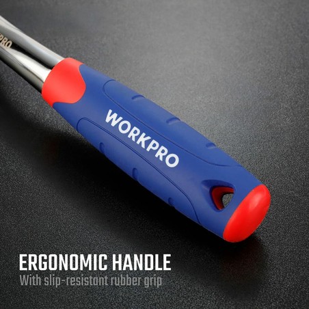 Chiave a cricchetto Workpro Double Drive 3/8"