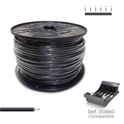 Cavo Elettrico Unipolare Sediles Nero 400 m h07z1-k Bobina
