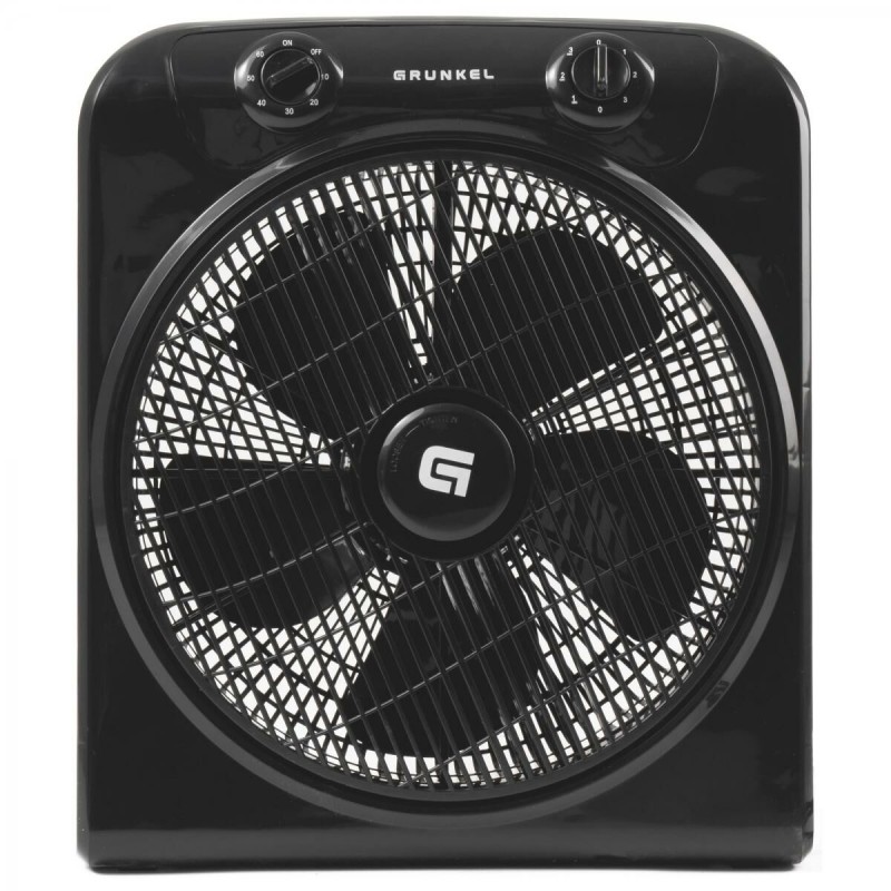 Ventilatore da Terra Grunkel Box Fan NG Nero 50 W