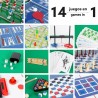 Tavolo multi-gioco Colorbaby 122 x 80 x 61 cm 14 in 1