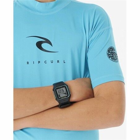 Maglia a Maniche Corte Bambino Rip Curl Corps L/S Rash Vest  Azzurro Lycra Surf