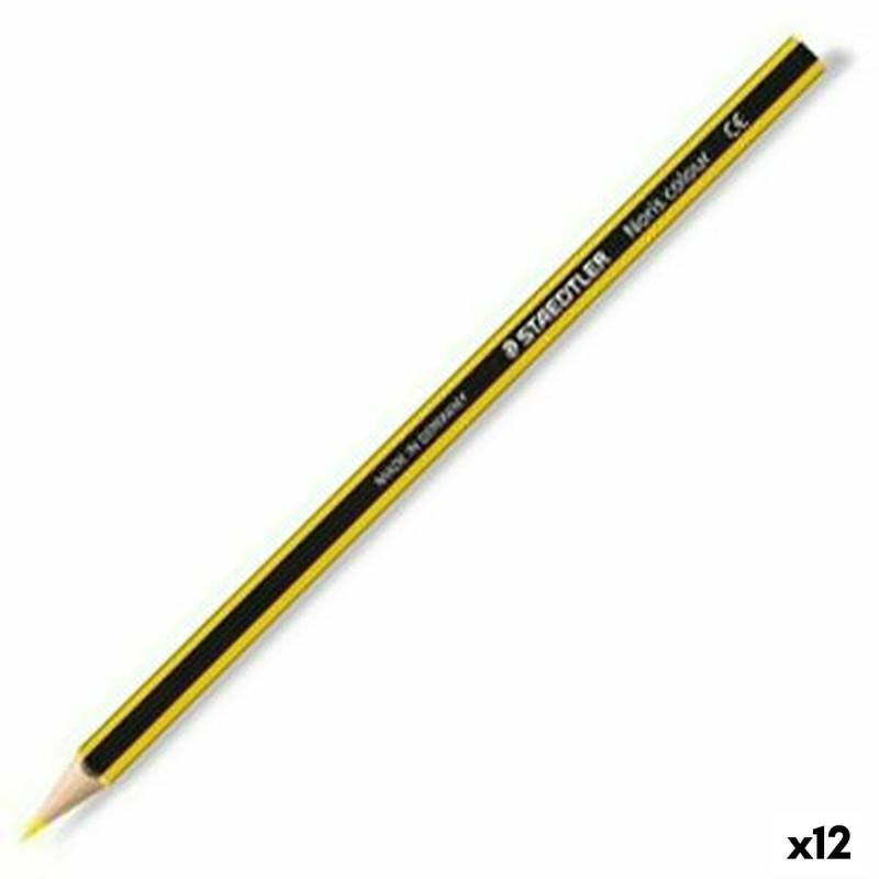 Matite colorate Staedtler Wopex Giallo (12 Unità) Matite colorate Staedtler Wopex Giallo (12 Unità)