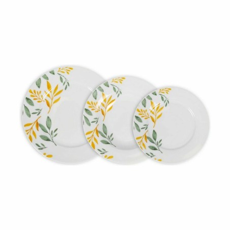 Set di Stoviglie La Mediterránea Bolonia Rotonda 12 Pezzi (2 Unità)