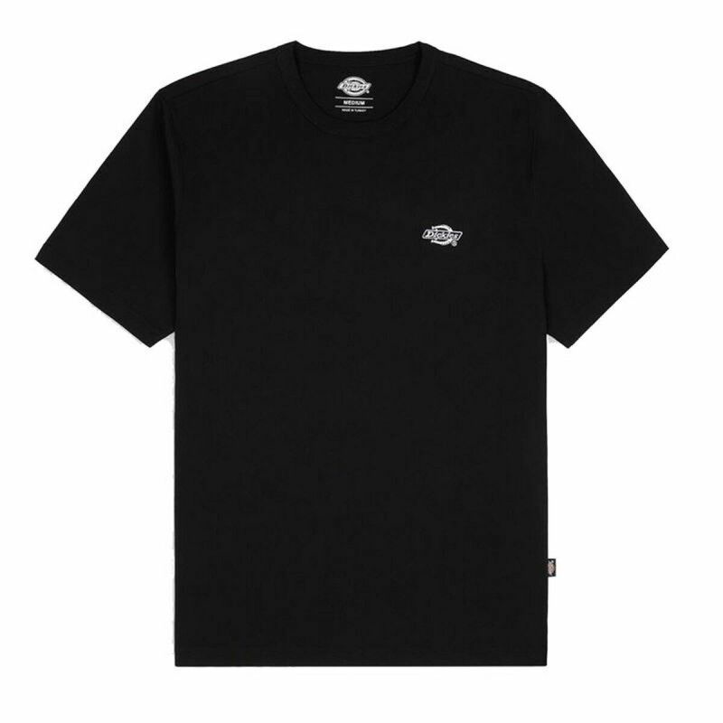 Maglia a Maniche Corte Dickies Summerdale Nero Uomo Maglia a Maniche Corte Dickies Summerdale Nero Uomo