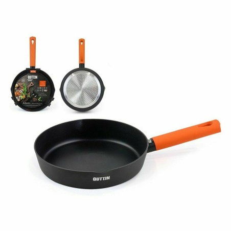 Padella Quttin Gastro Nero Arancio 47 x 29,5 x 5,8 cm (6 Unità)