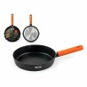 Padella Quttin Gastro Nero Arancio 47 x 29,5 x 5,8 cm (6 Unità)