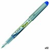 Penna a inchiostro liquido Pilot V Pen Penna per Calligrafia Monouso Azzurro 0,4 mm (12 Unità)
