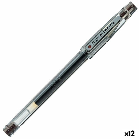 Penna gel Pilot G-TEC C4 Marrone 0,2 mm (12 Unità)