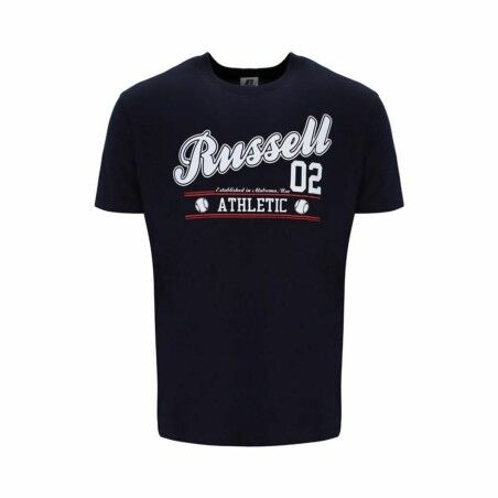 Maglia a Maniche Corte Russell Athletic Amt A30311 Nero Uomo