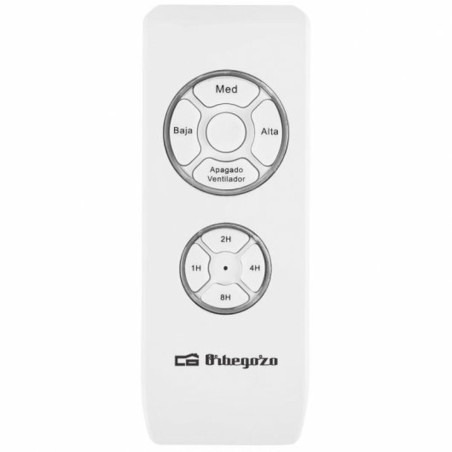 Ventilatore da Soffitto con Luce Orbegozo CP 104132 60 W Nero