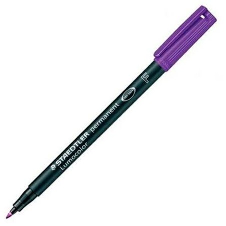 Marcatore permanente Staedtler Lumocolor Permanent 318 F Violetta (10 Unità)
